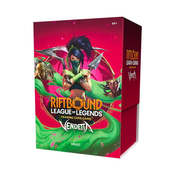 PREVENTA Riftbound TCG: Set 4- Vendetta- Vault Bundle
