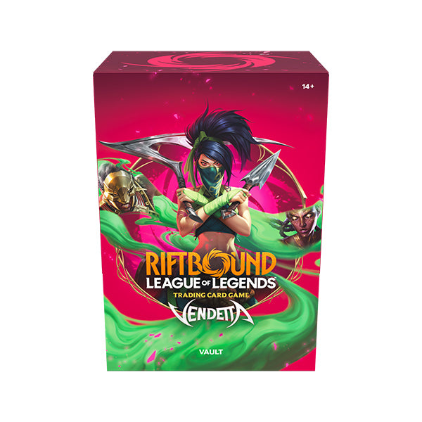 PREVENTA Riftbound TCG: Set 4- Vendetta- Vault Bundle