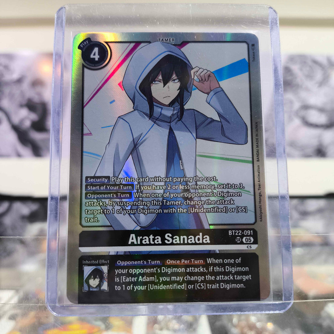 Arata Sanada BT22-091 Single Digimon TCG