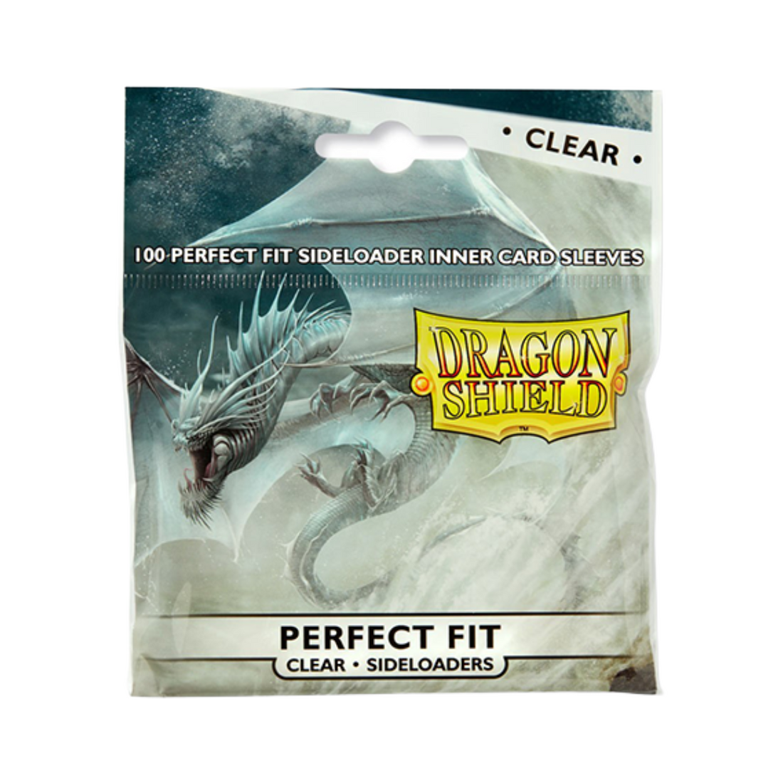 Dragon Shield Perfect Fit Standard Size Sideloaders -Clear 100ct.