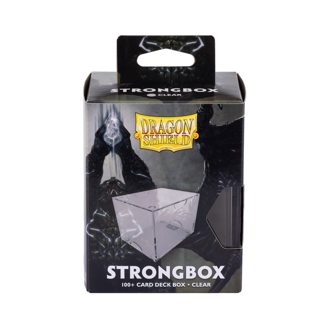 Dragon Shield Deckbox: 100+ Strongbox- Clear