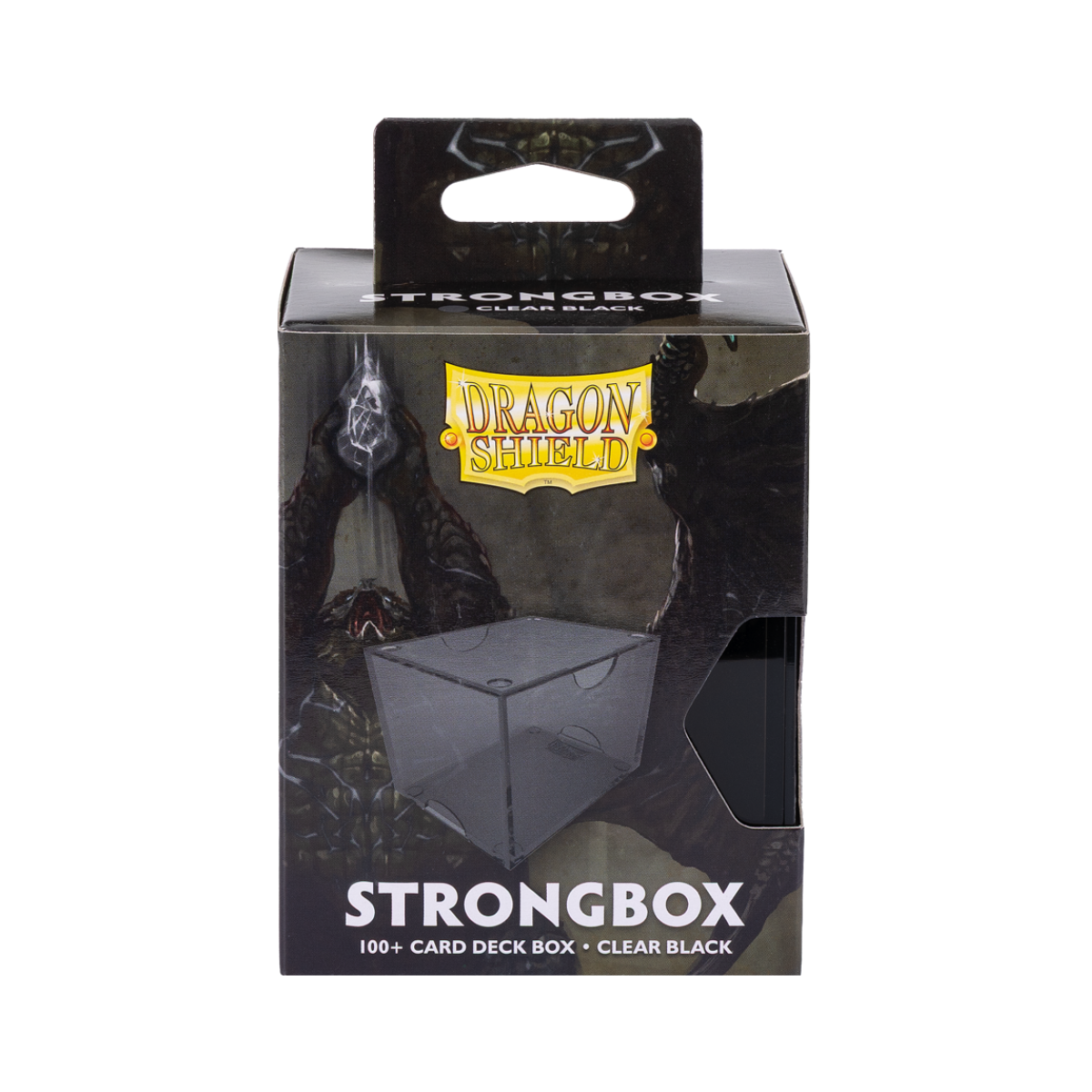 Dragon Shield Deckbox: 100+ Strongbox- Clear