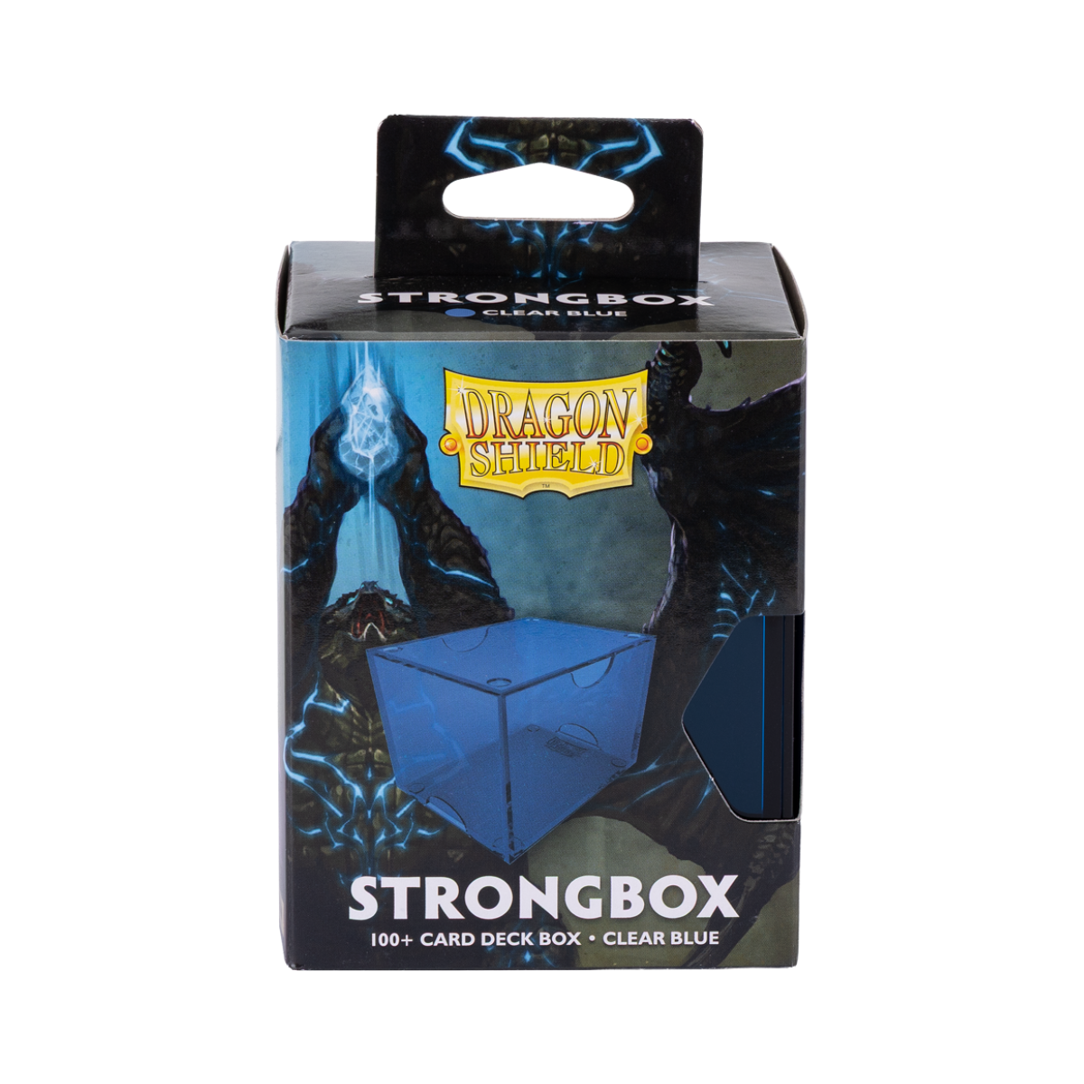 Dragon Shield Deckbox: 100+ Strongbox- Clear