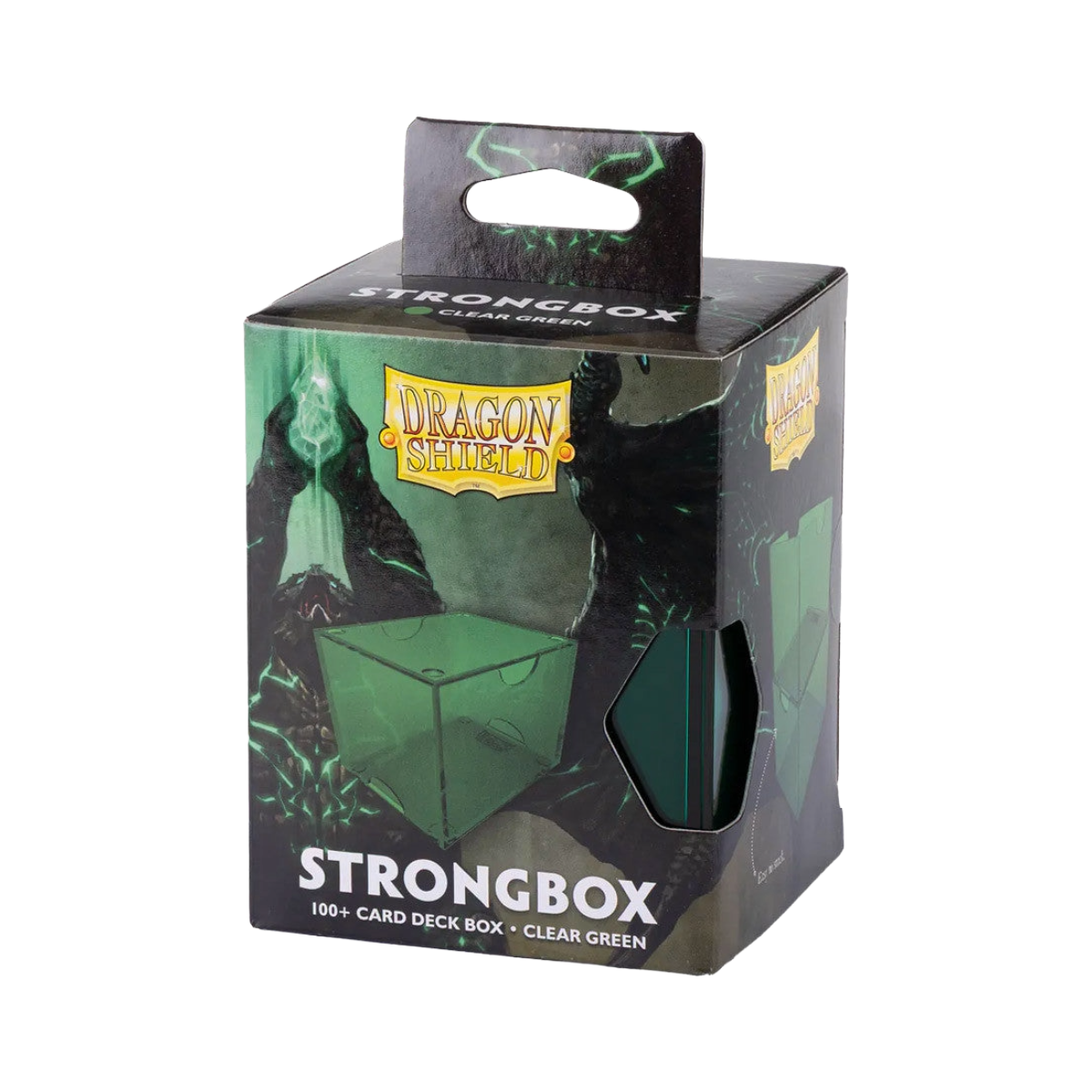 Dragon Shield Deckbox: 100+ Strongbox- Clear