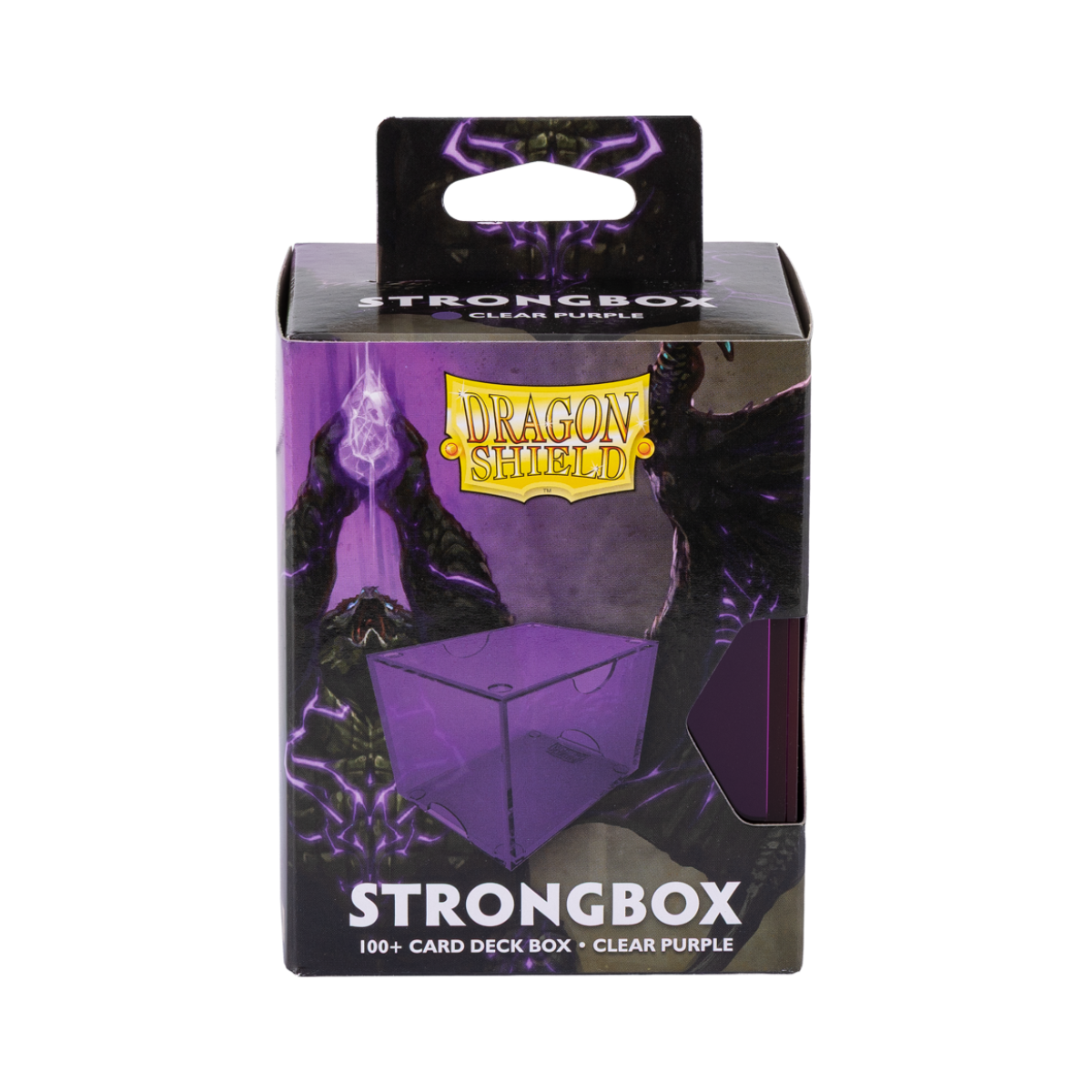 Dragon Shield Deckbox: 100+ Strongbox- Clear