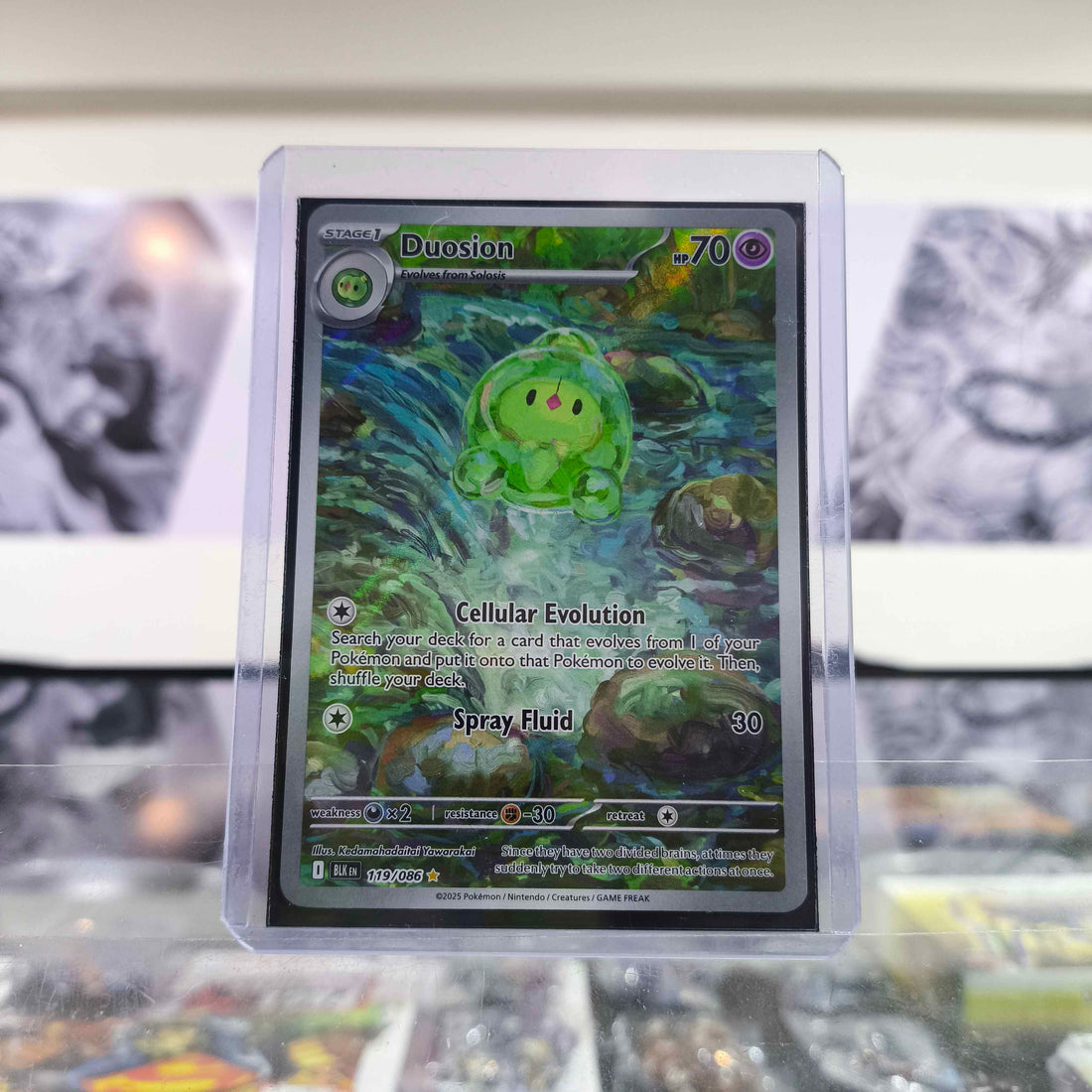 Duosion BLK 119/086 Single Pokémon TCG