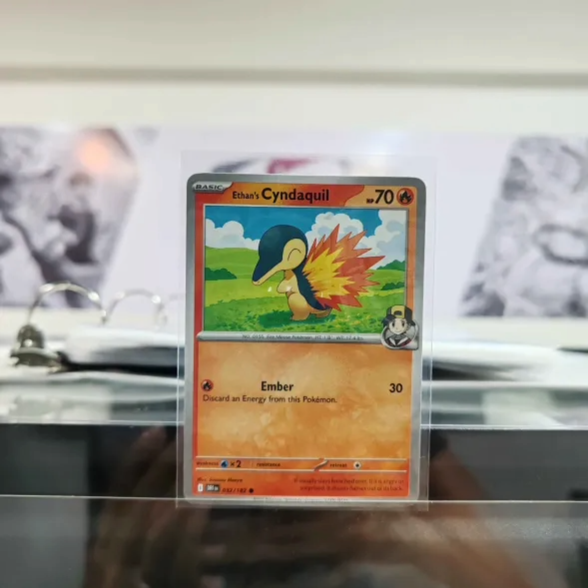 Ethan´s Cyndaquil DRI 032/182 Single Pokémon TCG