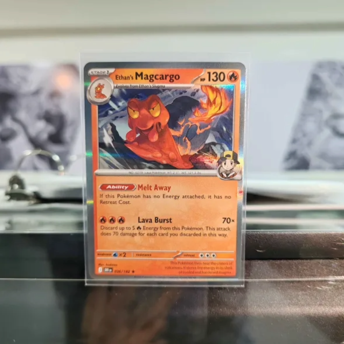Ethan´s Magcargo DRI 036/182 Single Holo Pokémon TCG