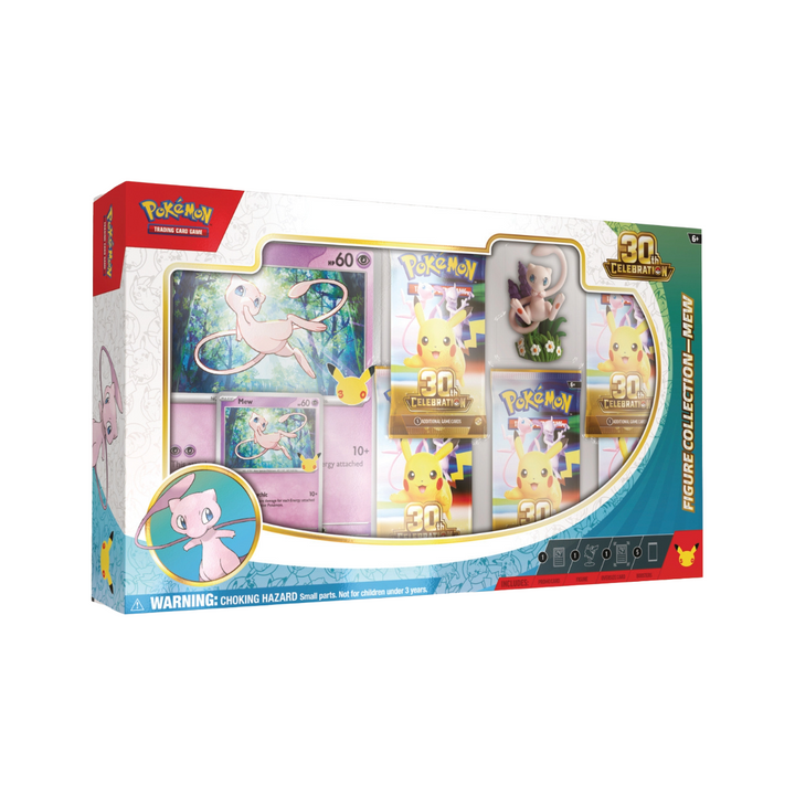 PREVENTA PAQUETE Pokémon TCG: 30th Celebration Figure Collection inglés y español