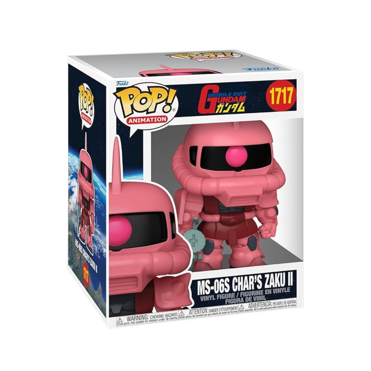 Funko Pop Super: Mobile Suit Gundam - MS 06S Chars Zaku II
