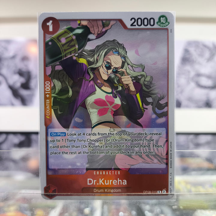 Dr Kureha OP08/015 Single One Piece TCG