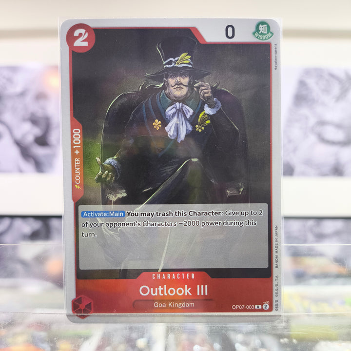 Outlook III OP07/003 Single One Piece TCG