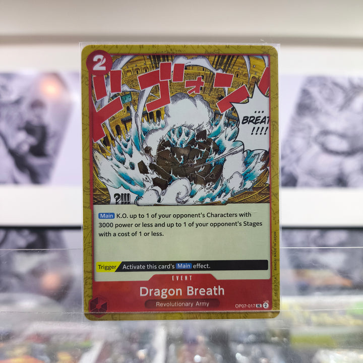 Dragon Breath OP07/017 Single One Piece TCG