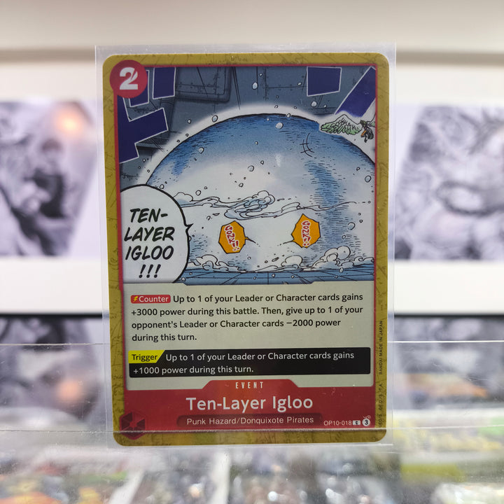 Ten-Layer Igloo OP10-018 Single One Piece TCG