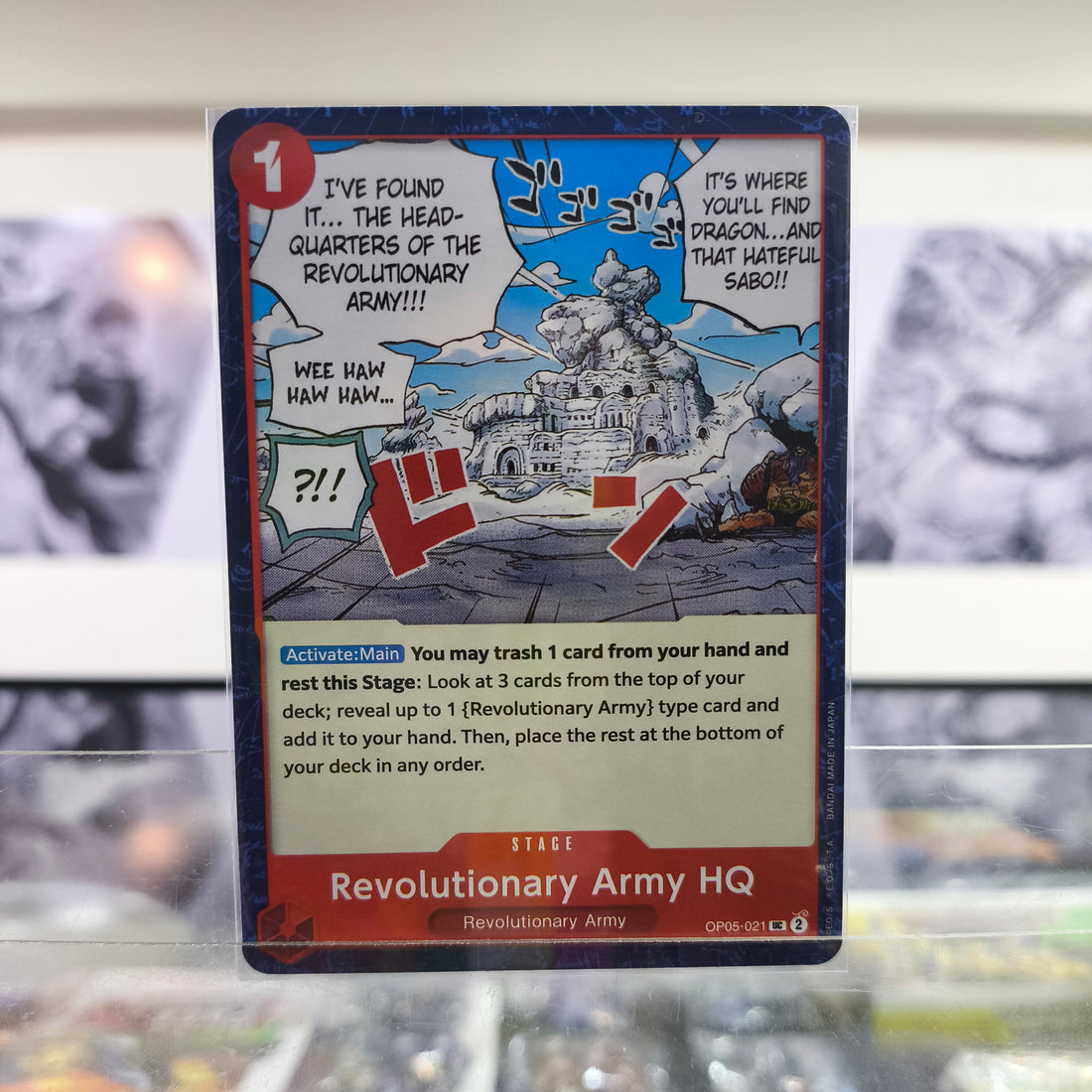 Revolutionary Army HQ OP05-021 Single One Piece TCG