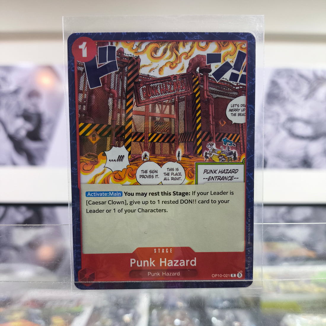 Punk Hazard OP10-021 Single One Piece TCG