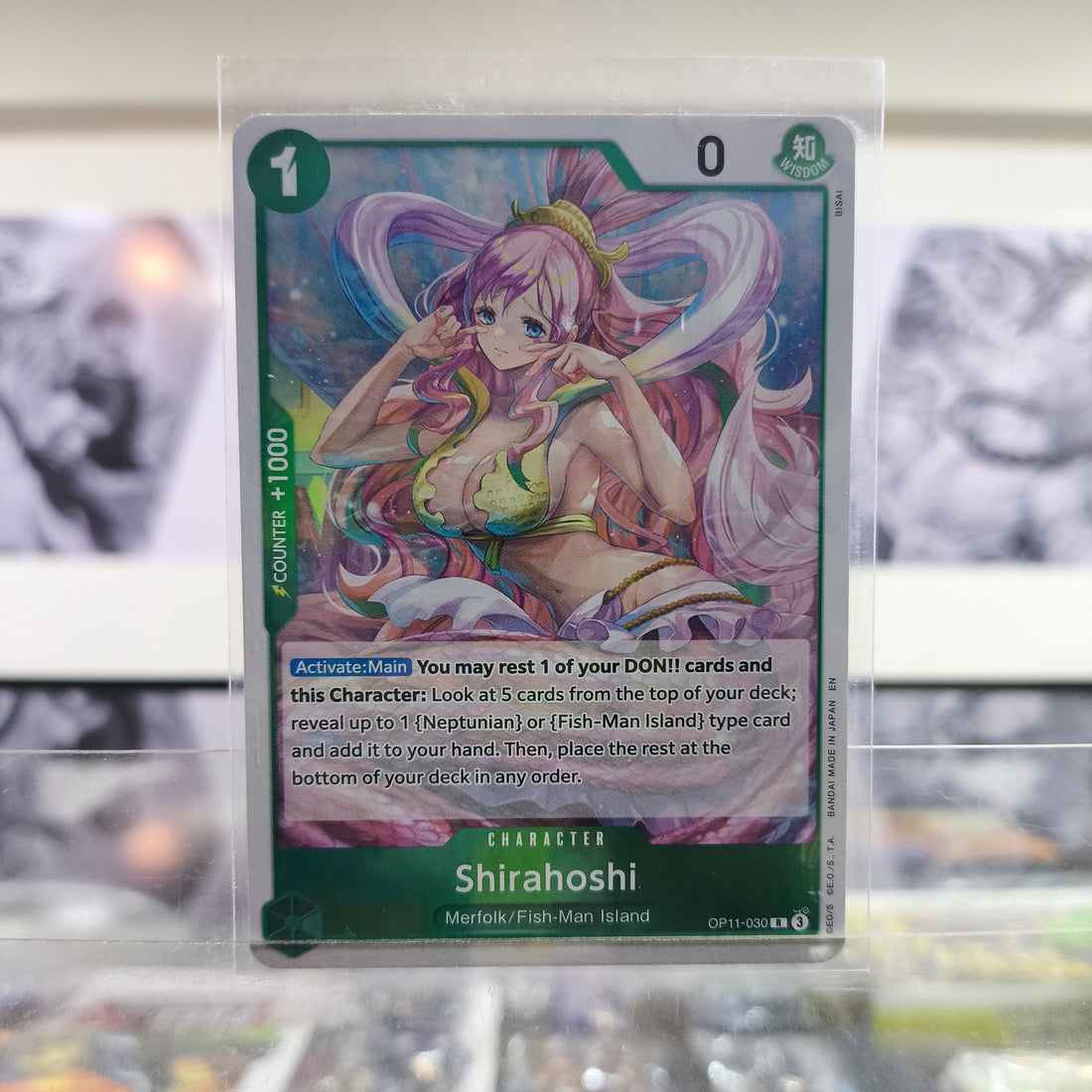 Shirahoshi OP11/030 Single One Piece TCG
