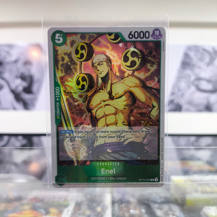 Enel OP10/025 Single One Piece TCG