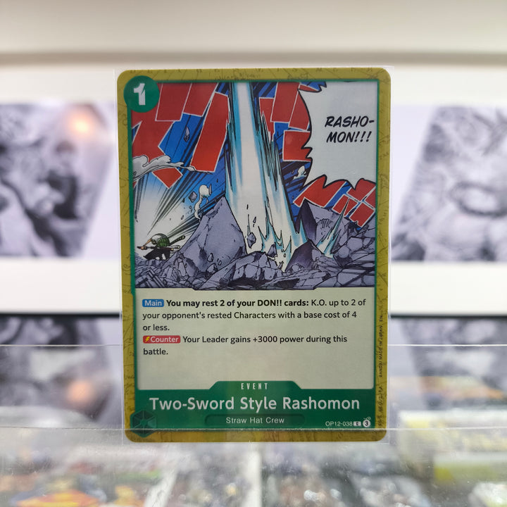 Two-Sword Style Rashomon OP12/038 Single One Piece TCG