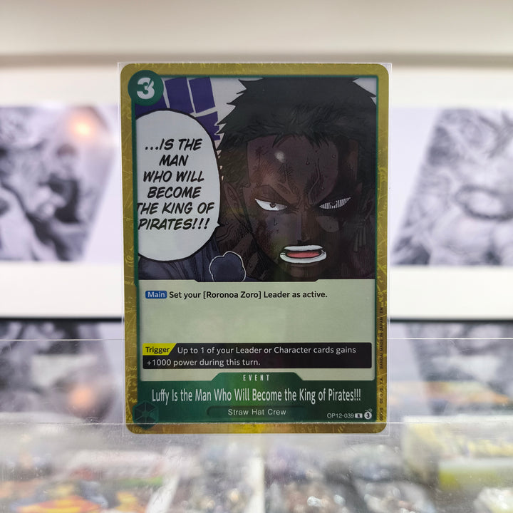 Luffy is the Man Who Will OP12/039 Single One Piece TCG