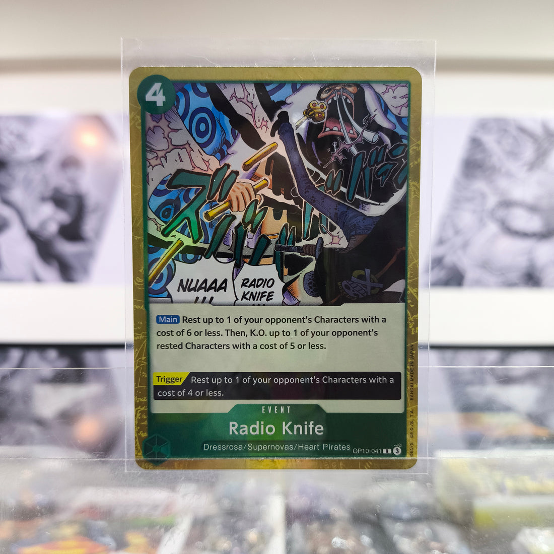 Radio Knife OP10/041 Single One Piece TCG