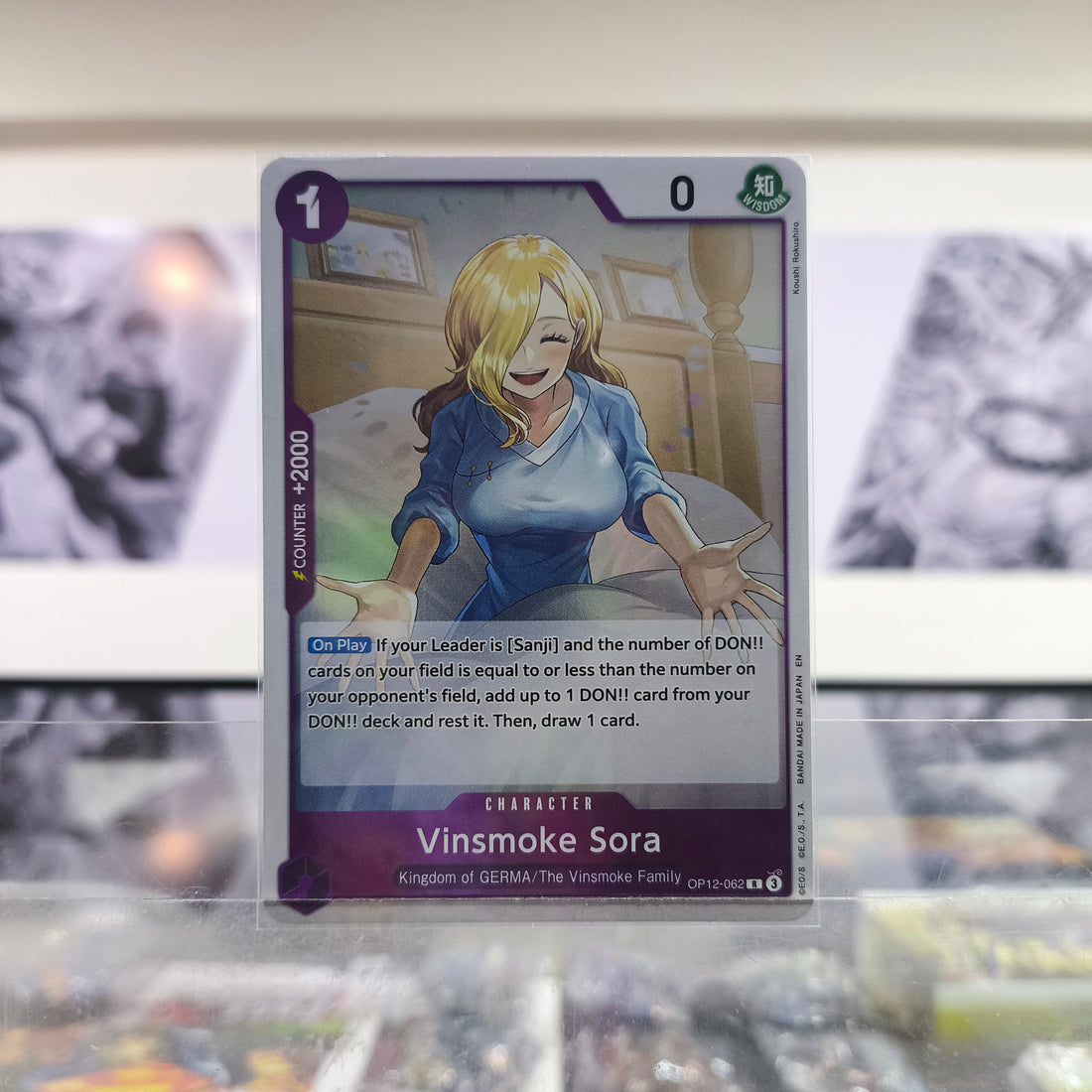 Vinsmoke Sora OP12/062 Single One Piece TCG