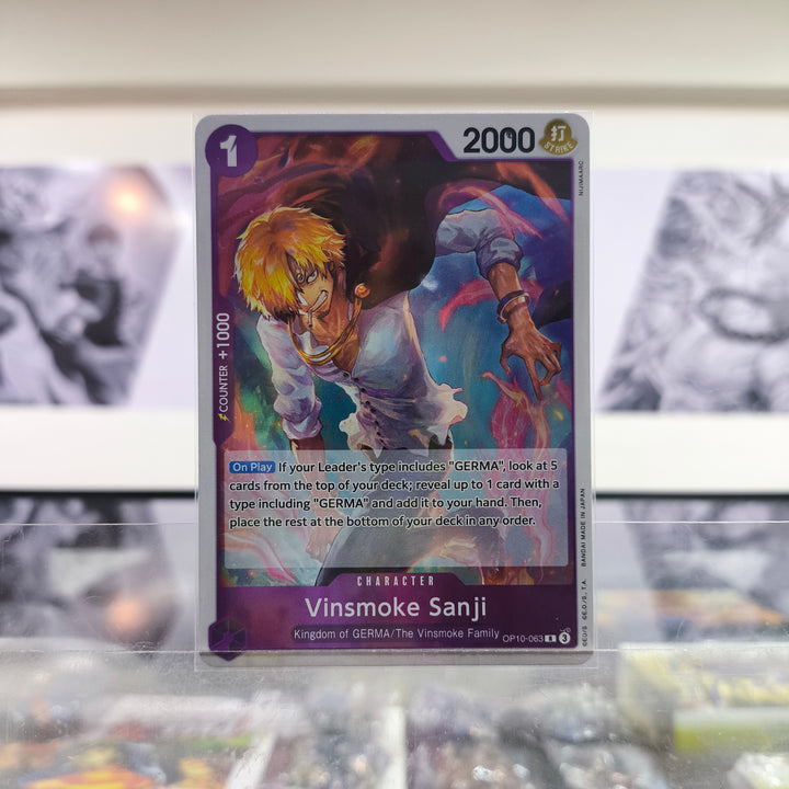 Vinsmoke Sanji OP10/063 Single One Piece TCG