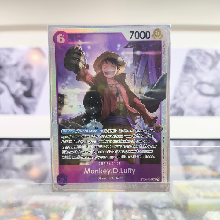 Monkey.D.Luffy ST26/005 Single One Piece TCG