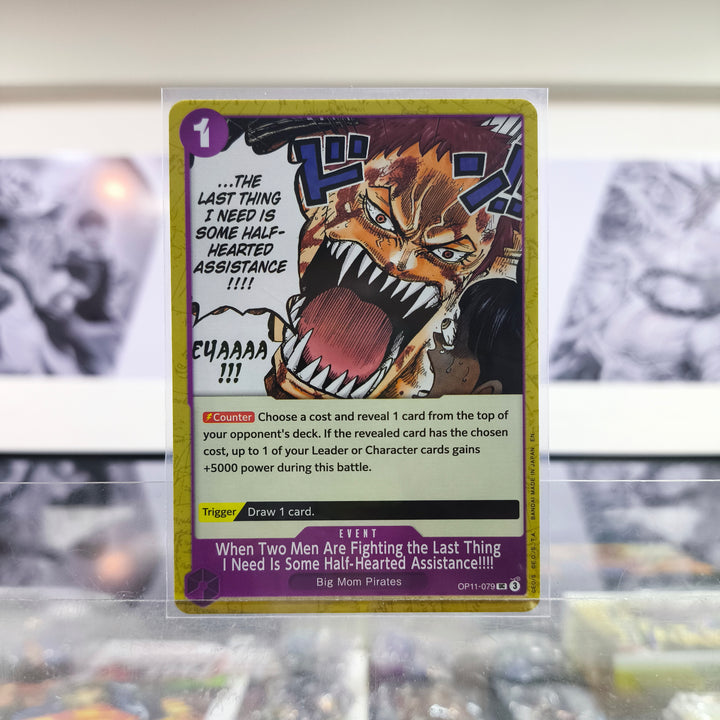 When Two Men Are Fighting OP11/079 Single One Piece TCG