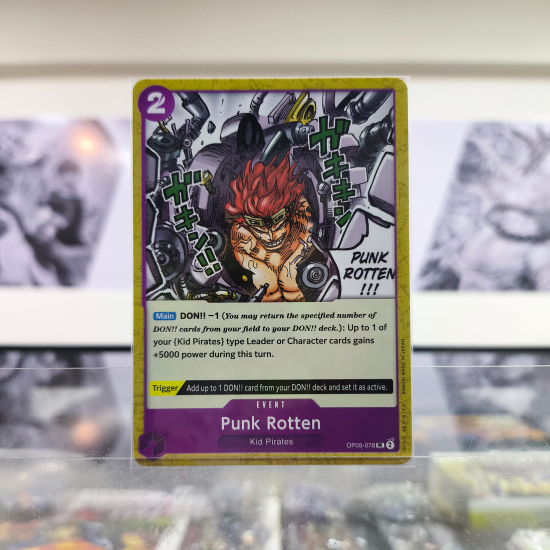 Punk Rotten OP05/078 Single One Piece TCG