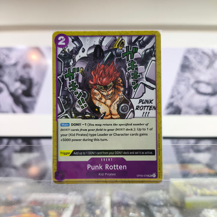 Punk Rotten OP05/078 Single One Piece TCG