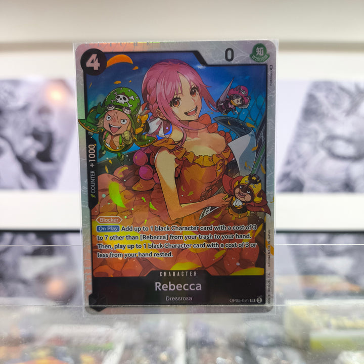 Rebecca OP05/091 Single One Piece TCG