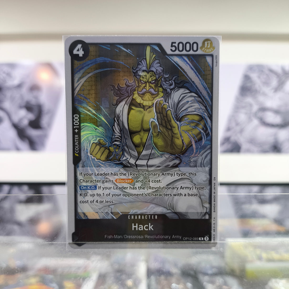 Hack OP012/089 Single One Piece TCG