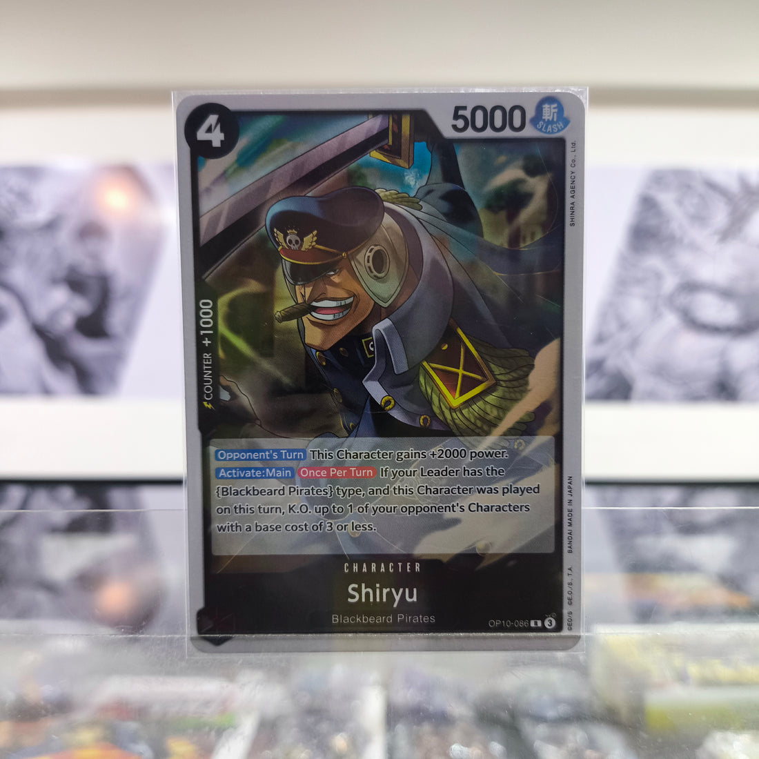 Shiryu OP010/066 Single One Piece TCG