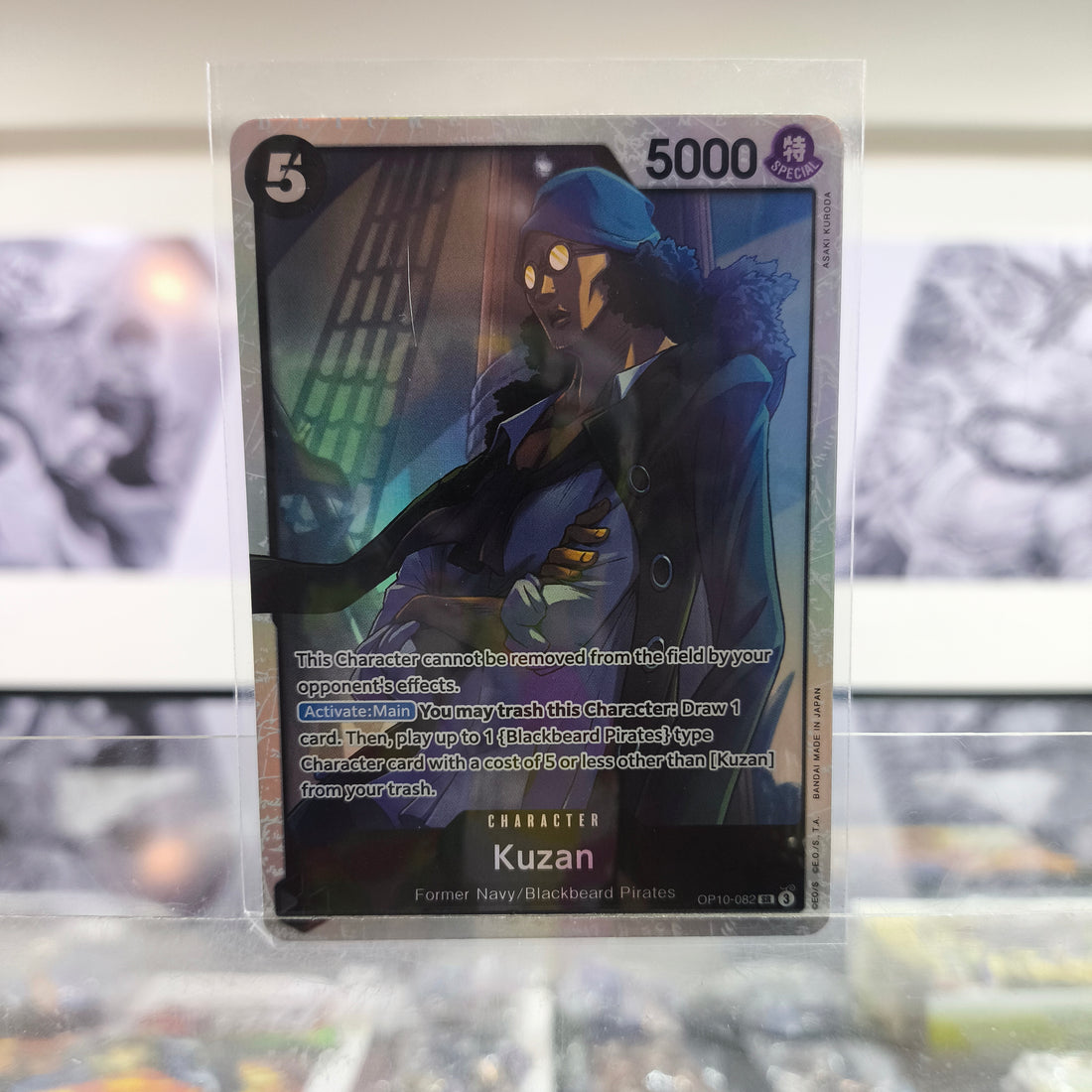 Kuzan OP010/082 Single One Piece TCG