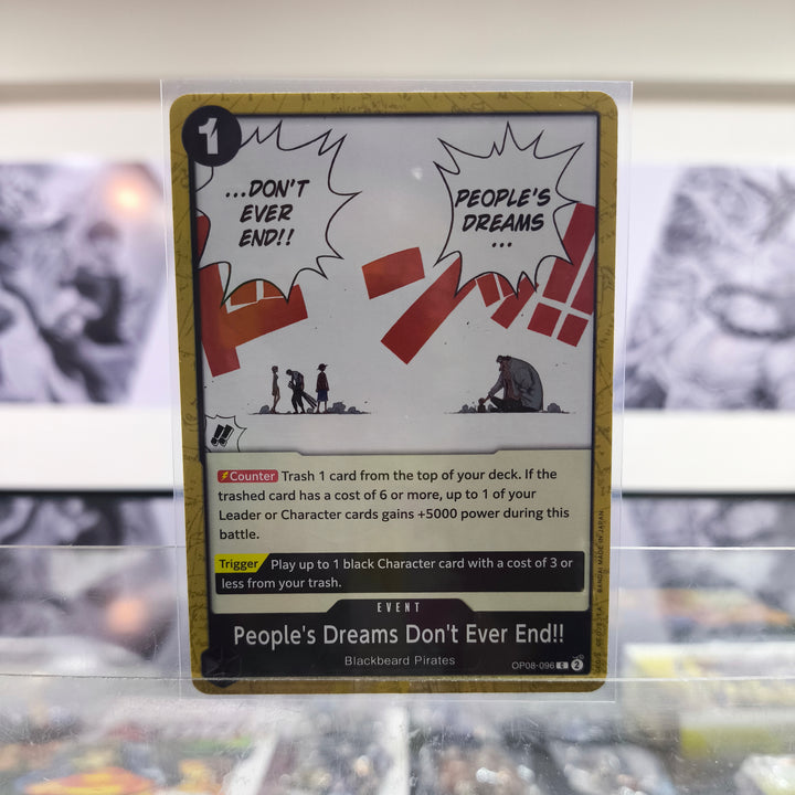 People´s Dreams OP08/096 Single One Piece TCG