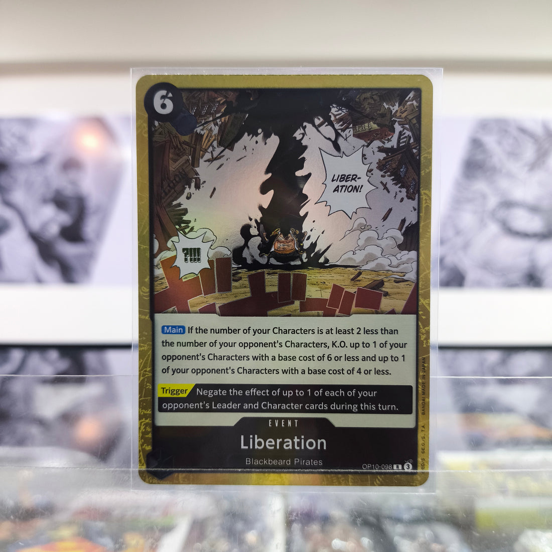 Liberation OP10/098 Single One Piece TCG