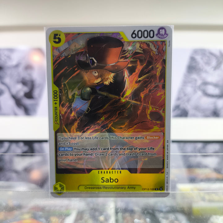 Sabo OP12/100 Single One Piece TCG