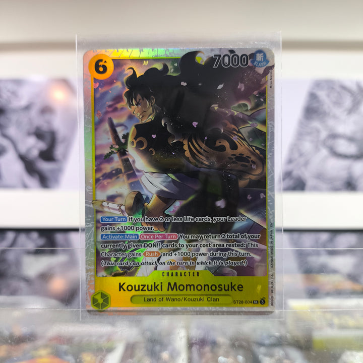 Kouzuki Momonosuke ST28/004 Single One Piece TCG