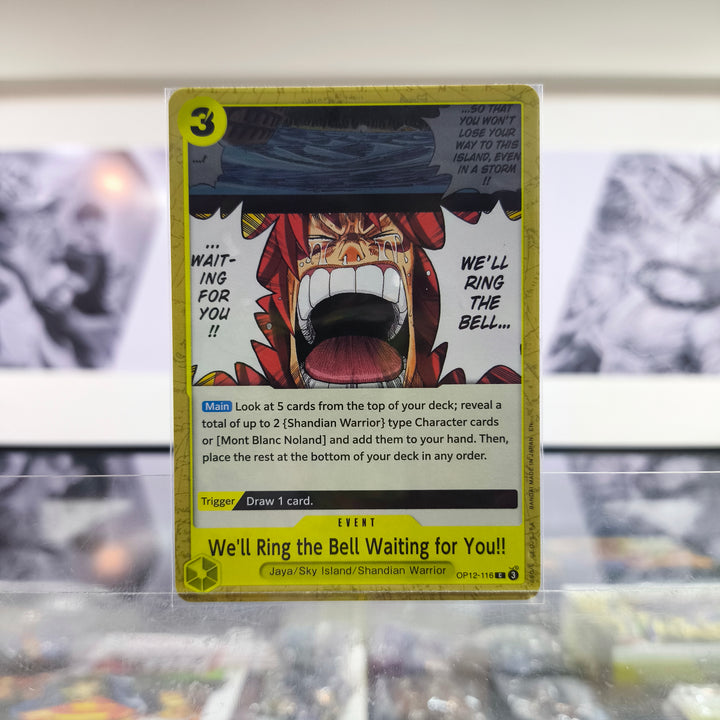We´ll Ring The Bell... OP12/116 Single One Piece TCG