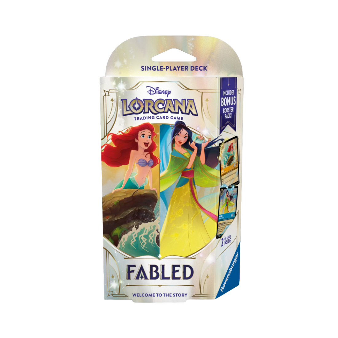 Lorcana - Fabled Starter Singler-Player Deck Set 9 (Ariel & Mulan)