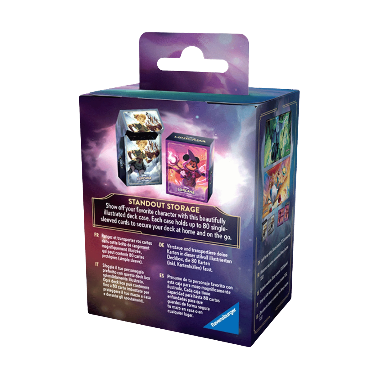 Lorcana: Reign Of Jafar - Deck Box A Mickey Mouse Wayward Sorcerer