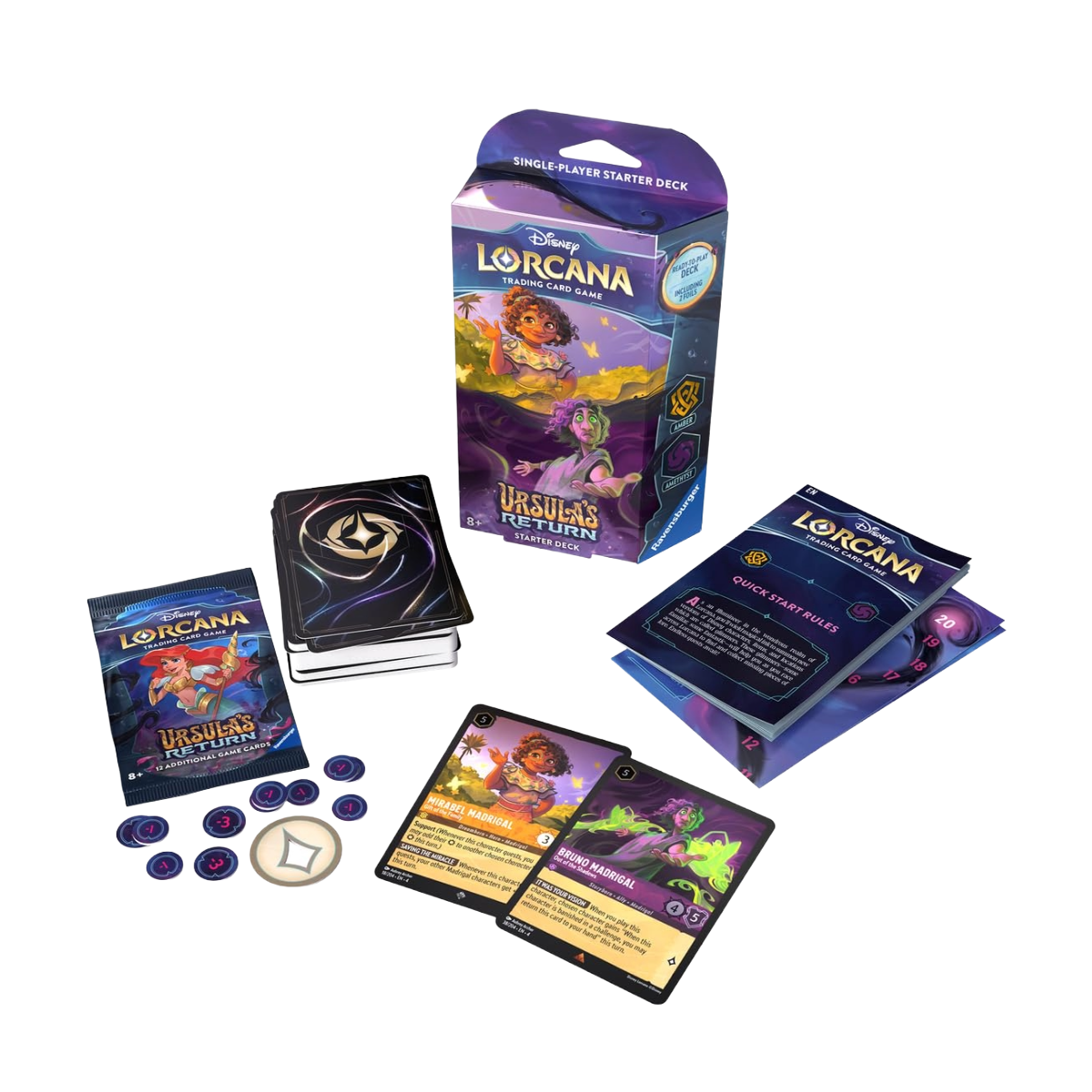 Lorcana: Ursula's Return- Starter Deck Amber /Amethyst