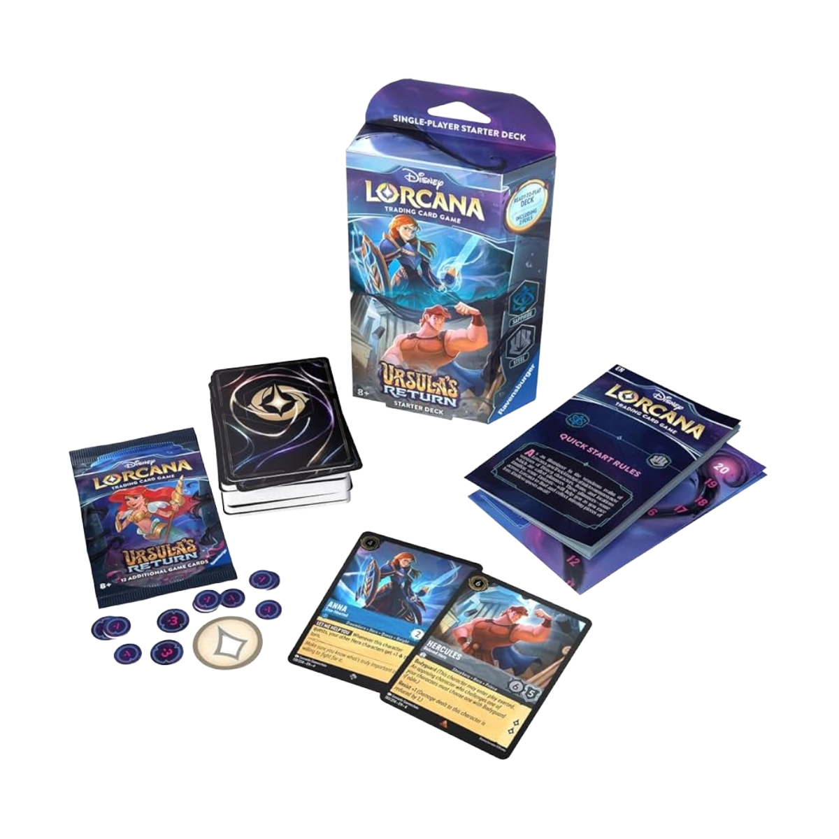 Lorcana: Ursula's Return- Starter Deck Ana/ Hercules