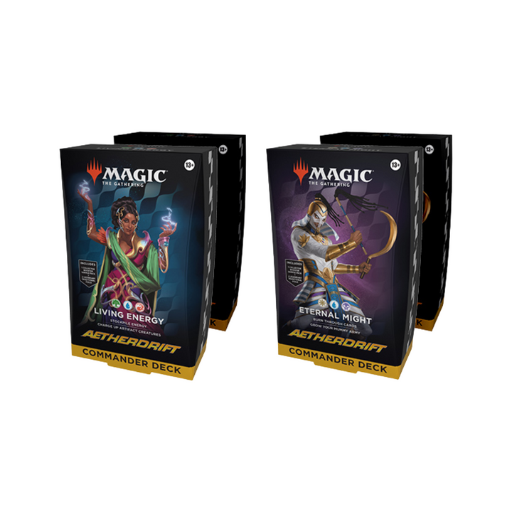 MTG: Aetherdrift Commander Deck Display de 4 decks ING