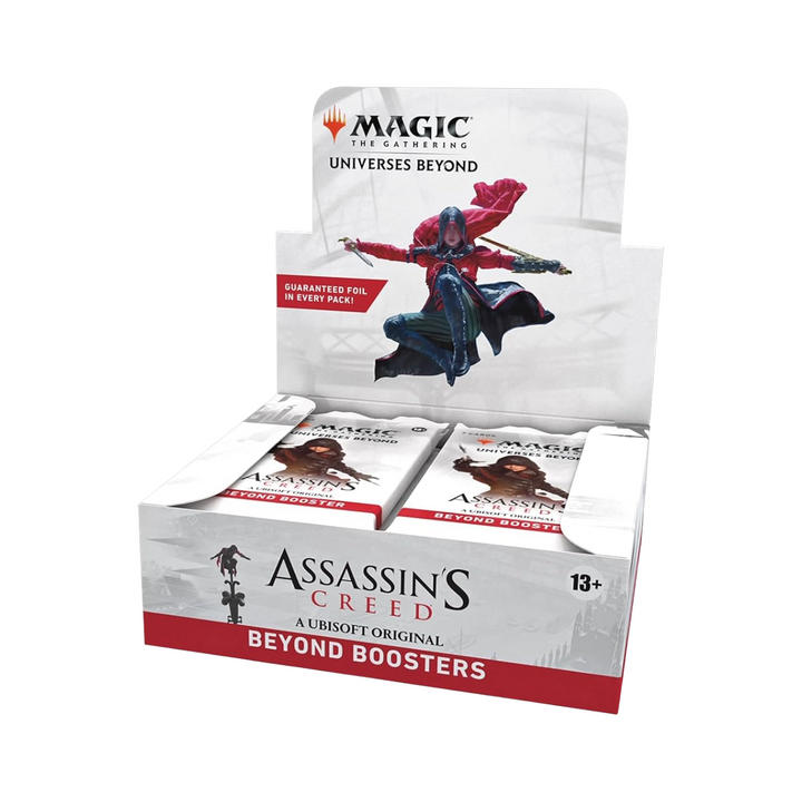 MTG Assassin's Creed Beyond Booster Display