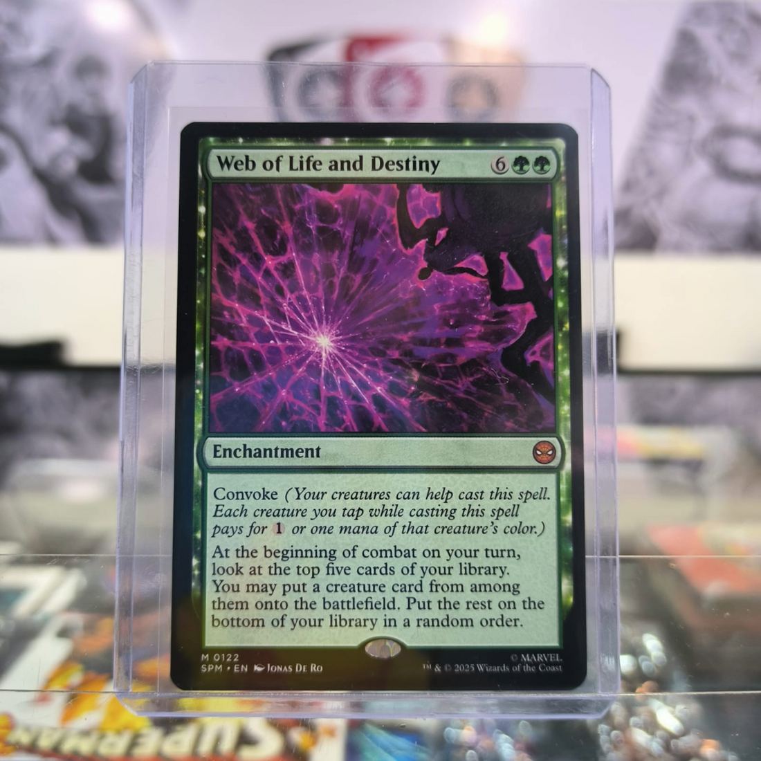 MTG: Marvel's Spider-Man Web of Life and Destiny #122