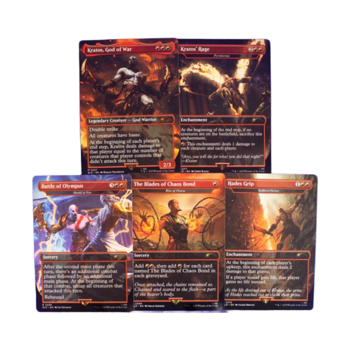 MTG Secret Lair Drop - God of War: Vengeance