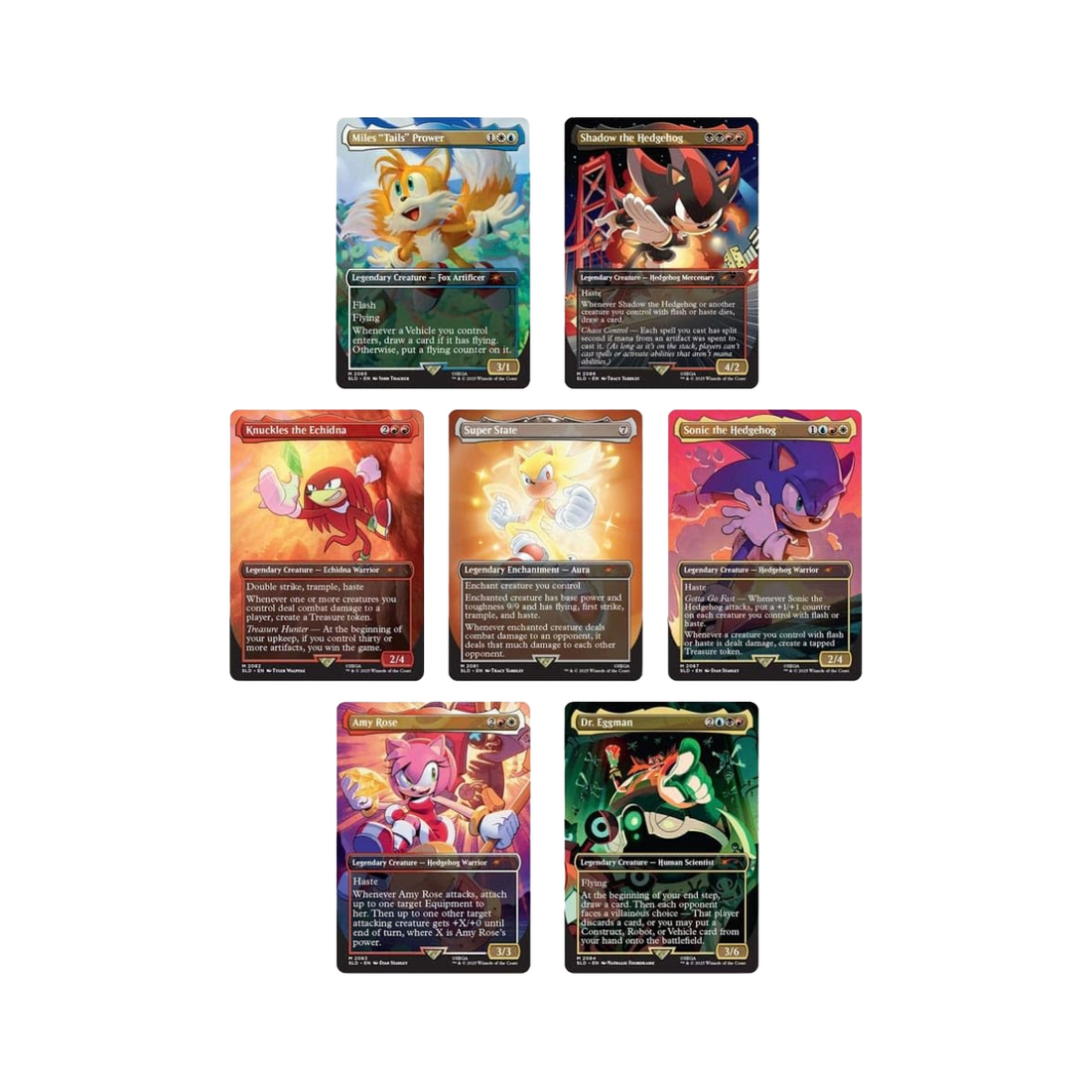 MTG Secret Lair x Sonic: Friends & Foes