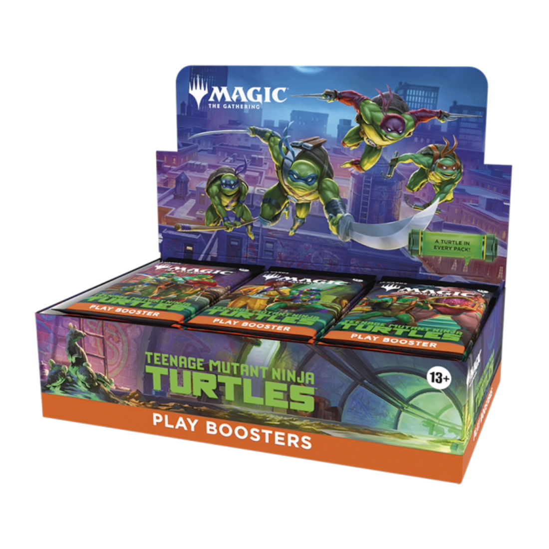 PREVENTA MTG: Teenage Mutant Ninja Turtles Play Booster Display